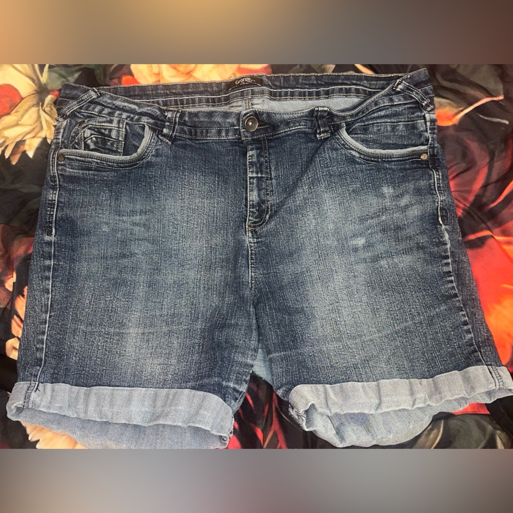 George Denim Shorts